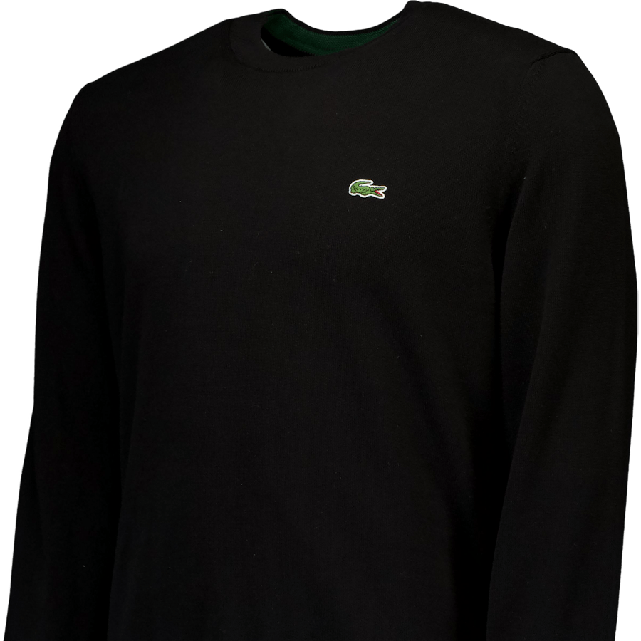 Jednobarevný bavlněný nákrčník Sw 031 Black