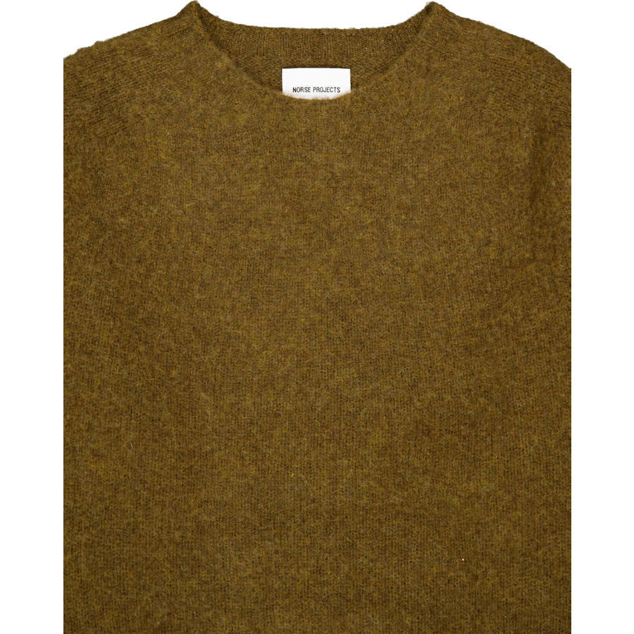 Birnir Brushed Lambswool 8068 Dark Olive