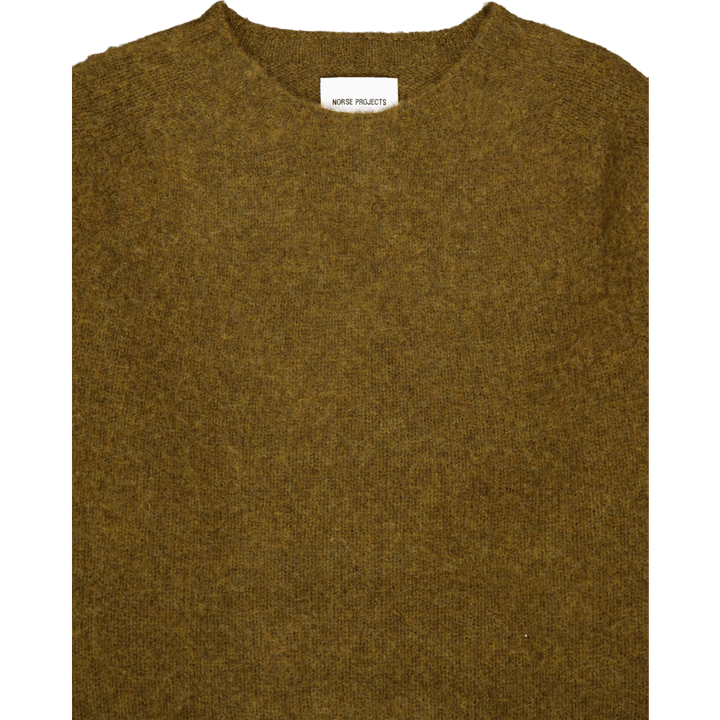 Birnir Brushed Lambswool 8068 Dark Olive