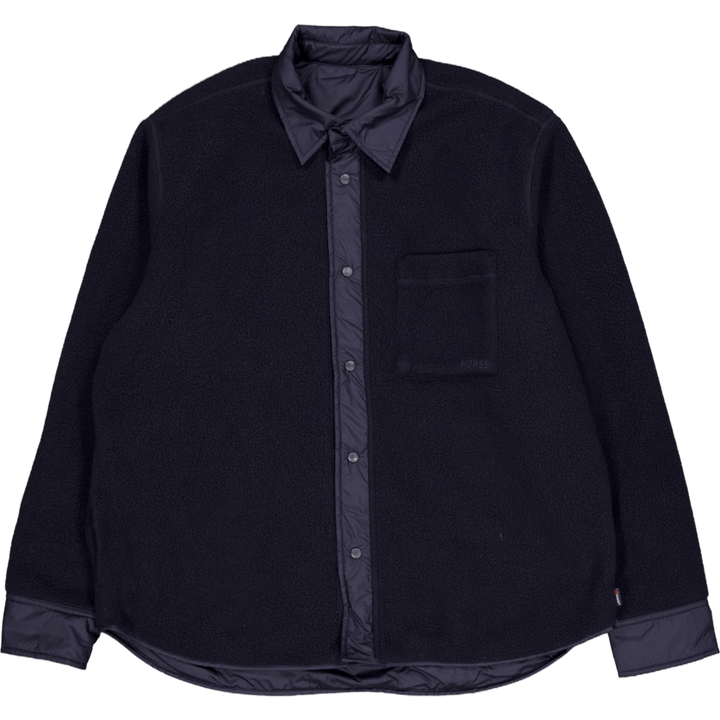 Ulrik Reversible Fleece Oversh 7004 Dark Navy
