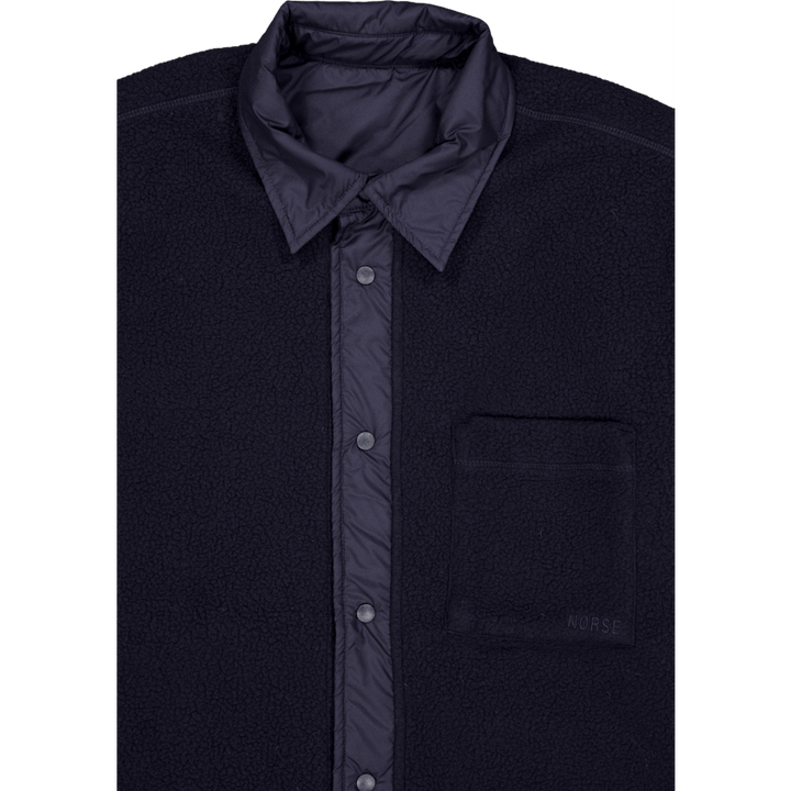 Ulrik Reversible Fleece Oversh 7004 Dark Navy