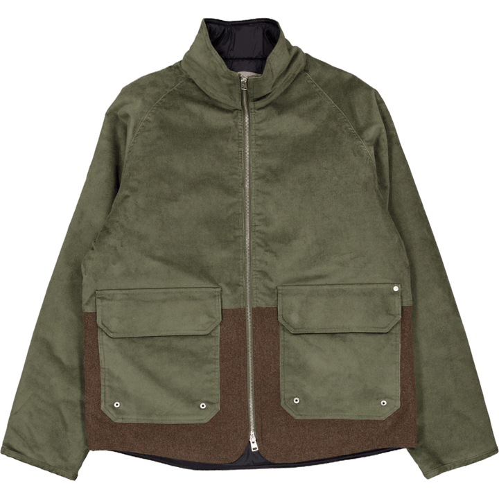 Hakon Solotex Corduroy Reversi 8098 Ivy Green