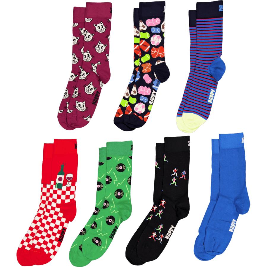 7-pack 7 dagen geschenkset marine