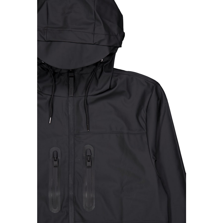 Cargo Long Jacket W3 01 Black