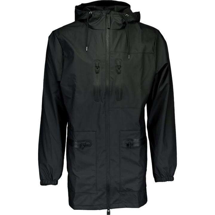 Cargo Long Jacket W3 01 Black