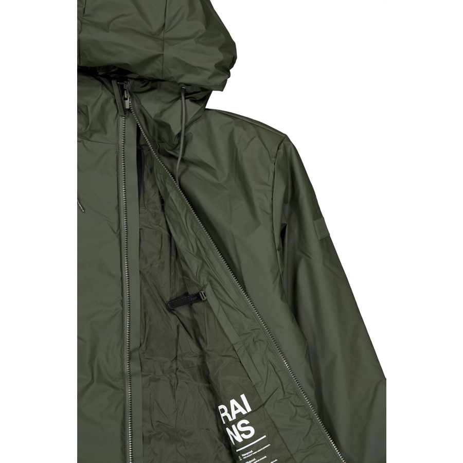Lohja Long Insulated Jacket W3 03 Green