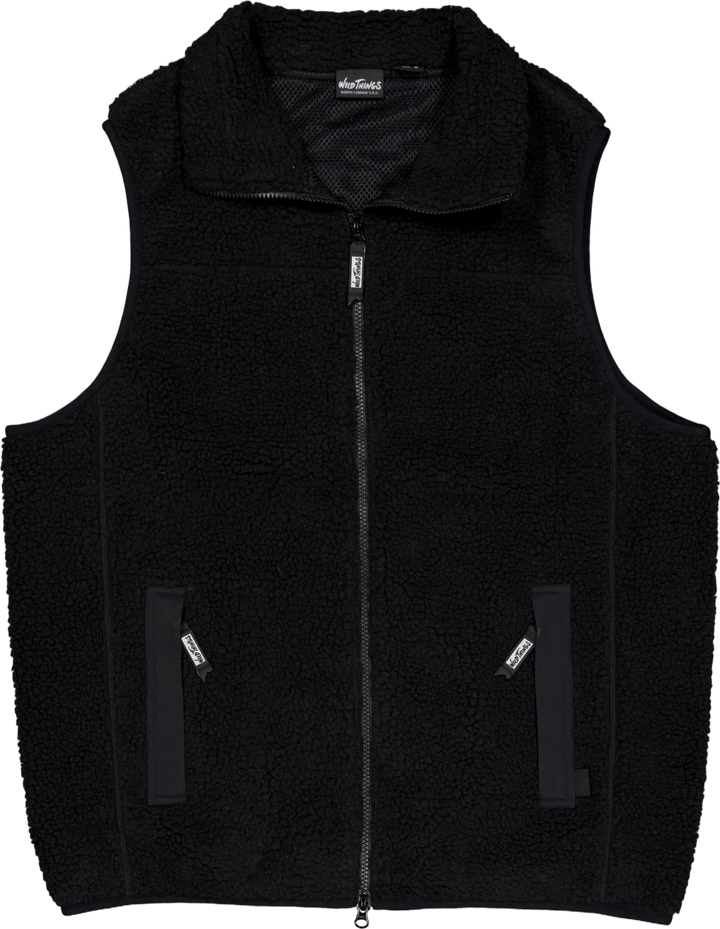 Gilet Boa Noir