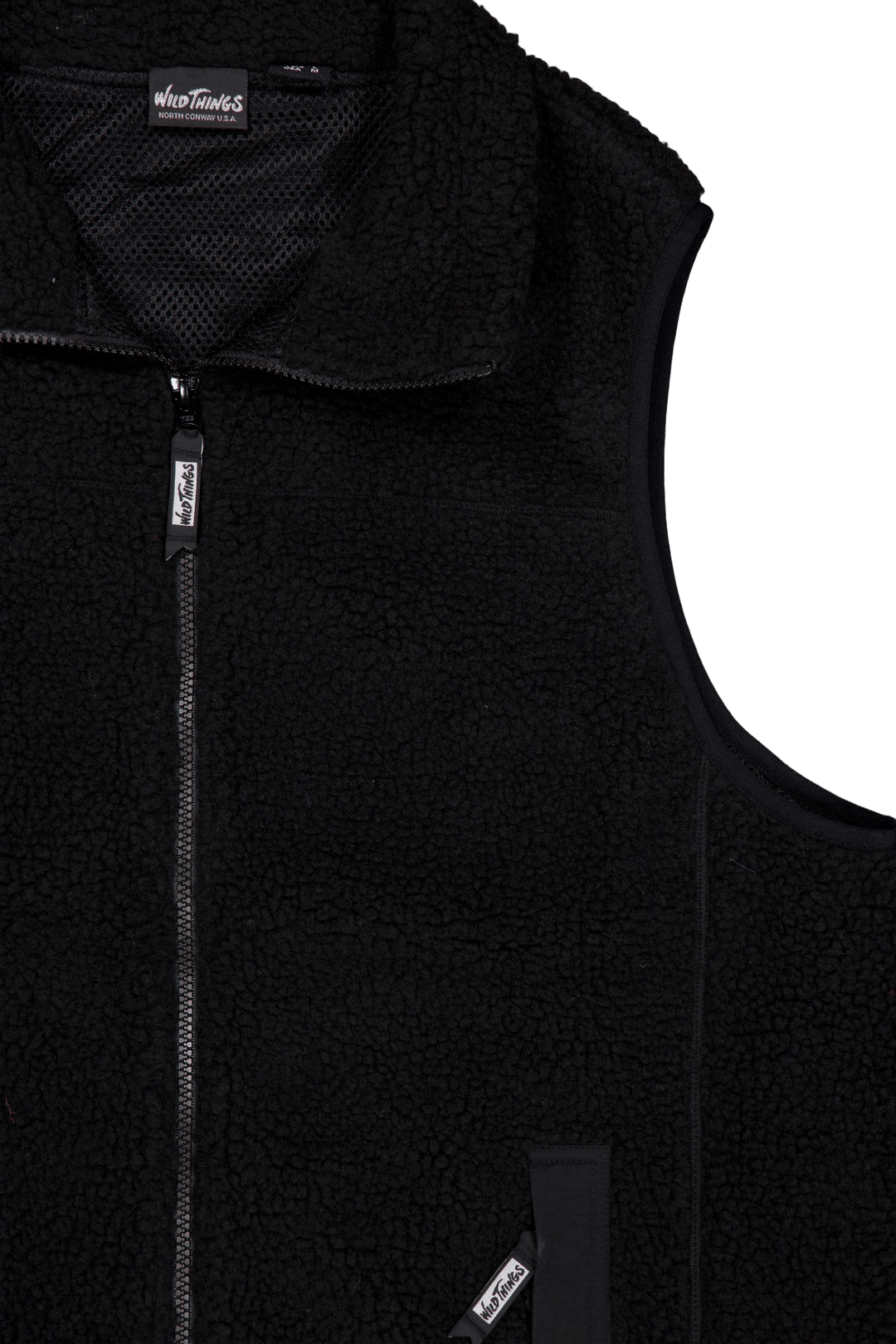 Gilet Boa Noir