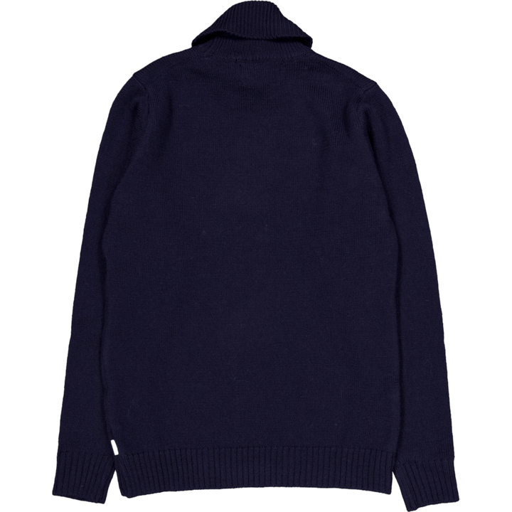 Polo Neck Jumper Navy