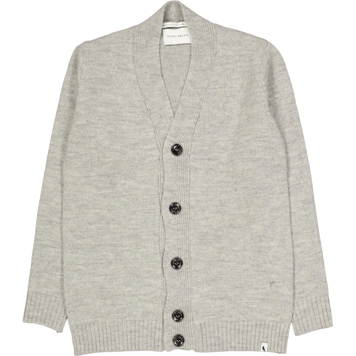 Makers Stitch Cardigan Lt Grey
