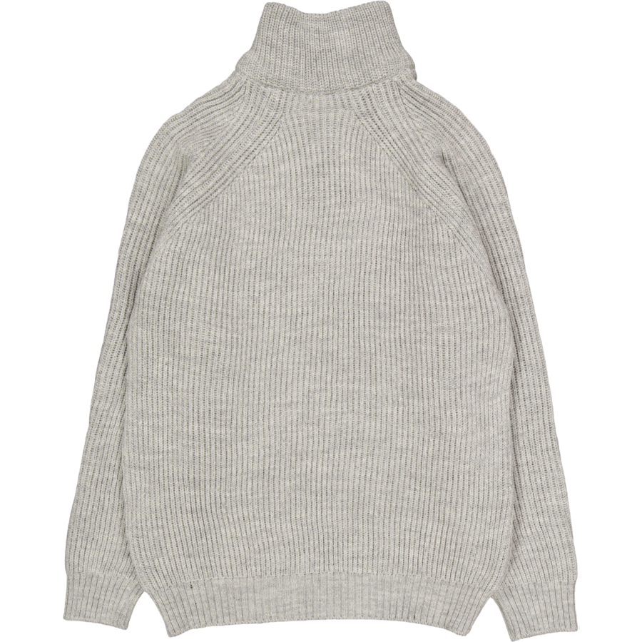 Ford Zip Neck Lt Grey