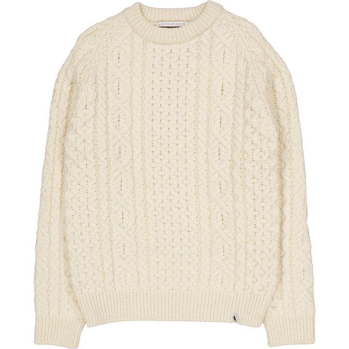 Hudson Aran Jumper Cream