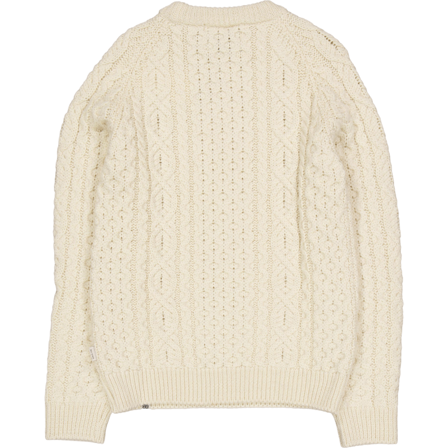 Hudson Aran Jumper Cream
