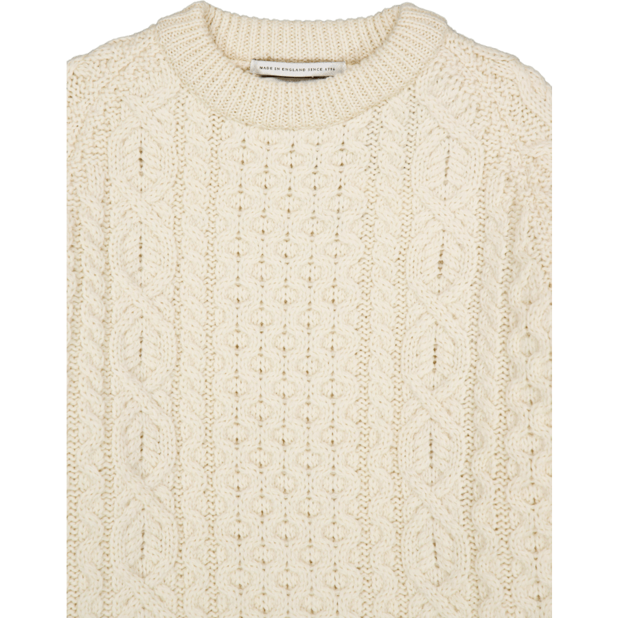 Hudson Aran Jumper Cream