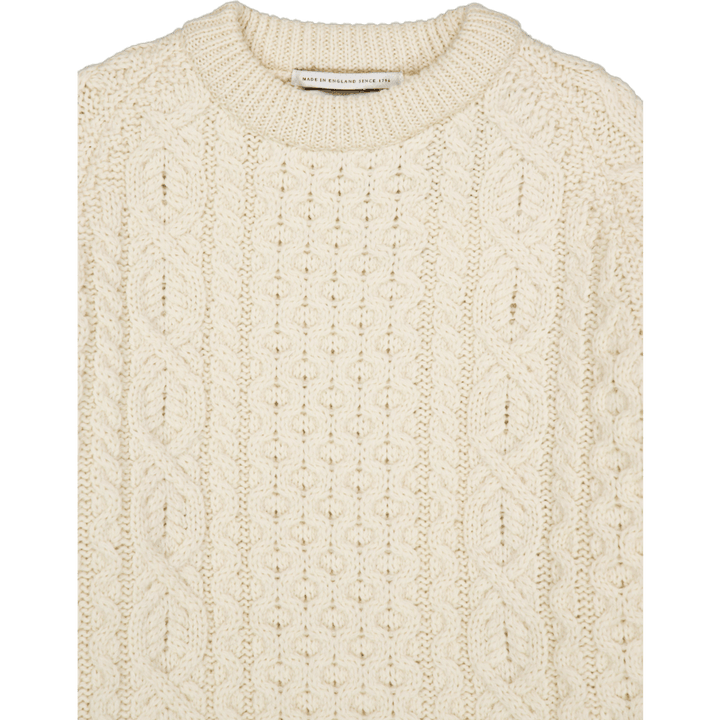 Hudson Aran Jumper Cream