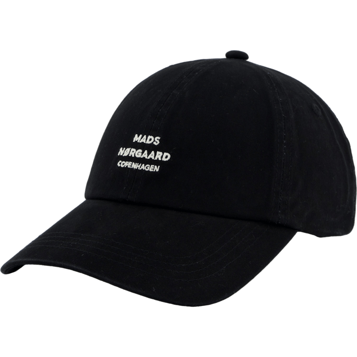 Casquette en sergé souple 9493 Jet Black