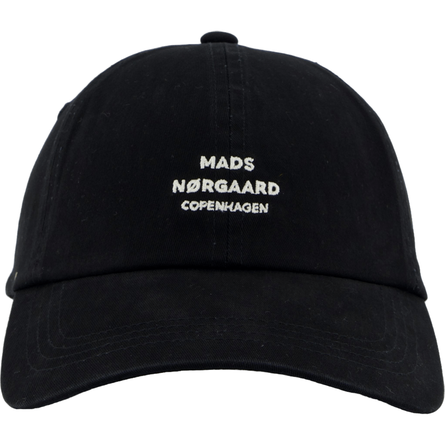 Casquette en sergé souple 9493 Jet Black