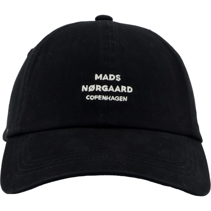 Casquette en sergé souple 9493 Jet Black