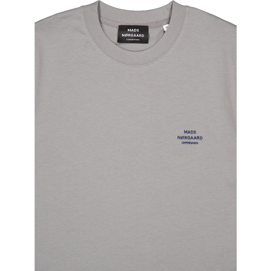 Baumwolle Jersey Frode Emb Logo T 9512 Moon Mist