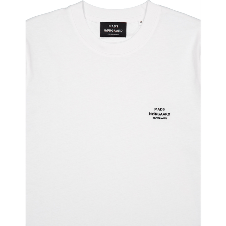 Bomuldsjersey Frode Emb Logo T 2 Hvid