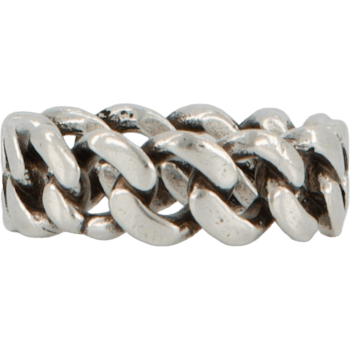 Cuban Ring Silver