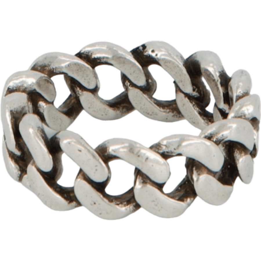 Cuban Ring Silver
