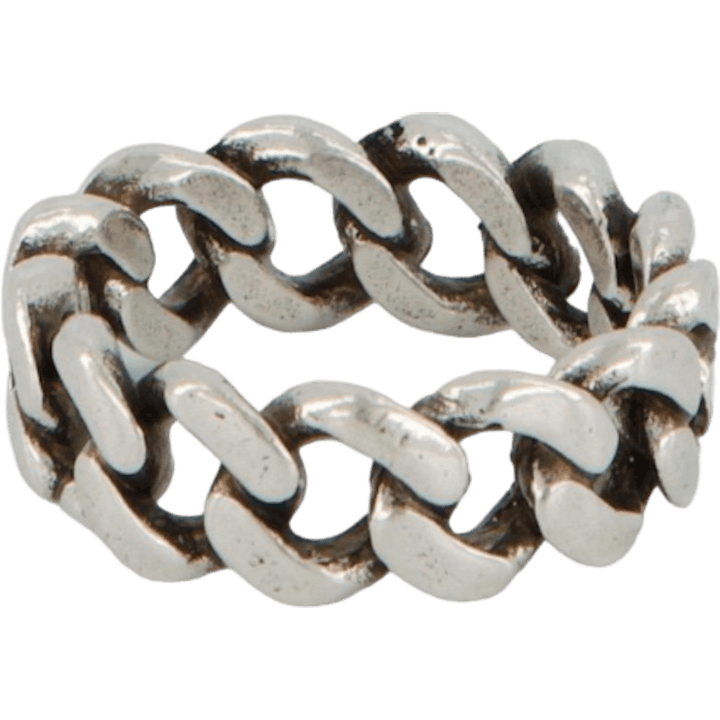 Cuban Ring Silver