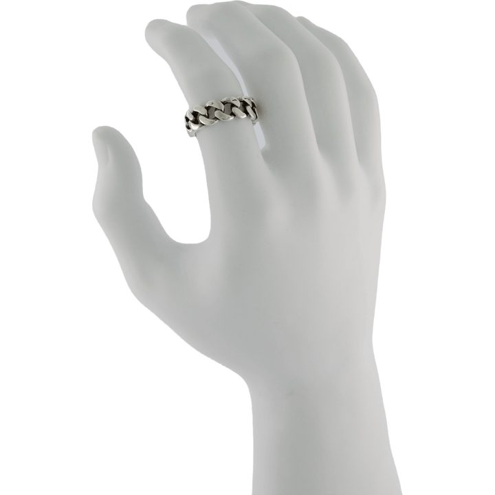 Cuban Ring Silver