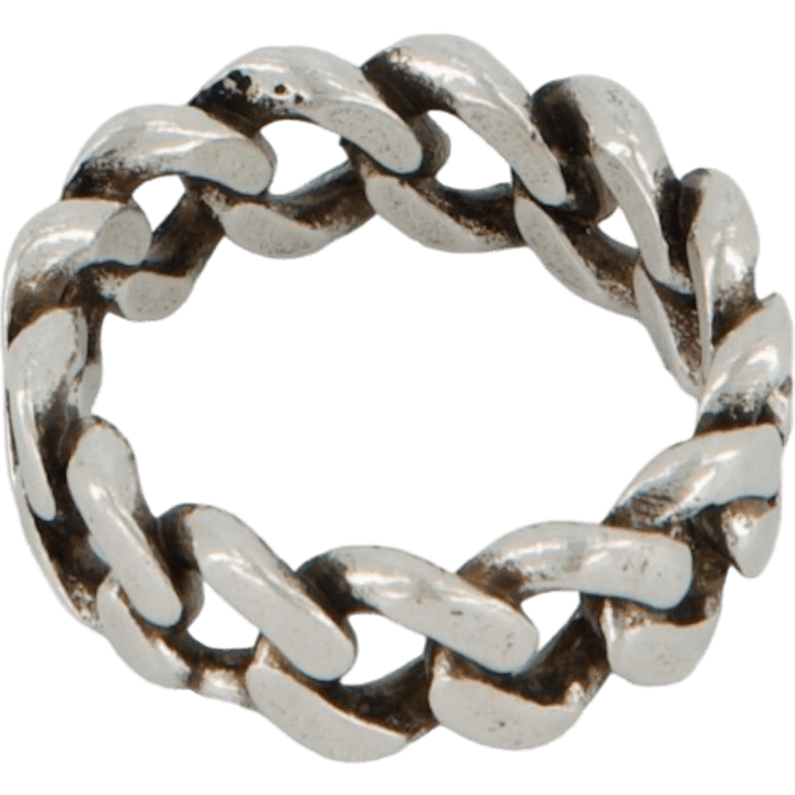 Cuban Ring Silver