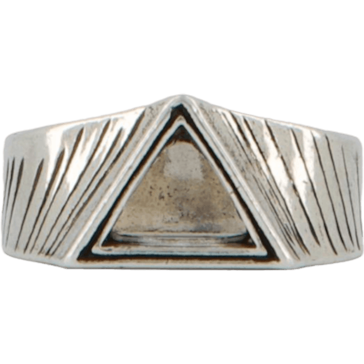Triangle Ring Silver