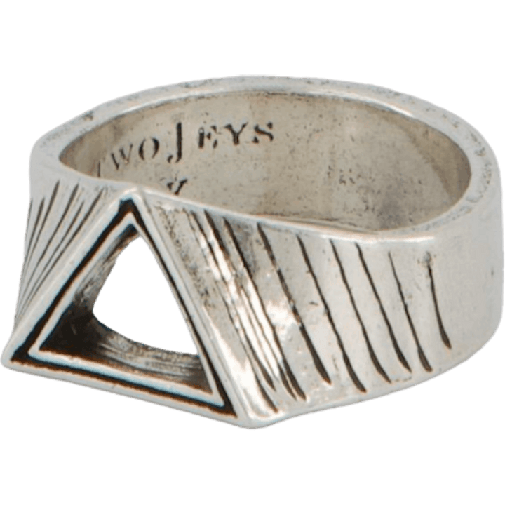 Triangle Ring Silver