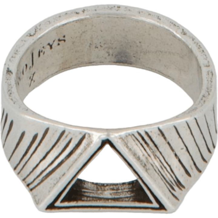 Triangle Ring Silver