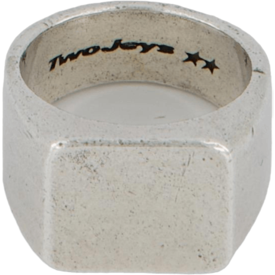 Squared Ring Silver