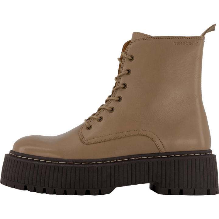 Alina Laced Boots Taupe
