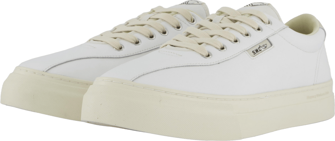 Dellow 02 Cup Leather White