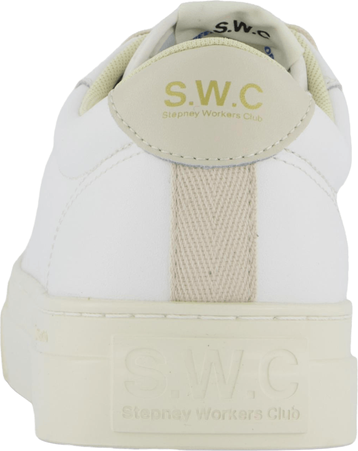 Dellow 02 Cup Leather White