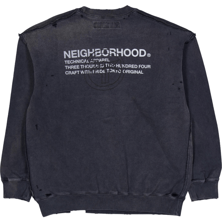Savage Sweat Shirt Ls Black