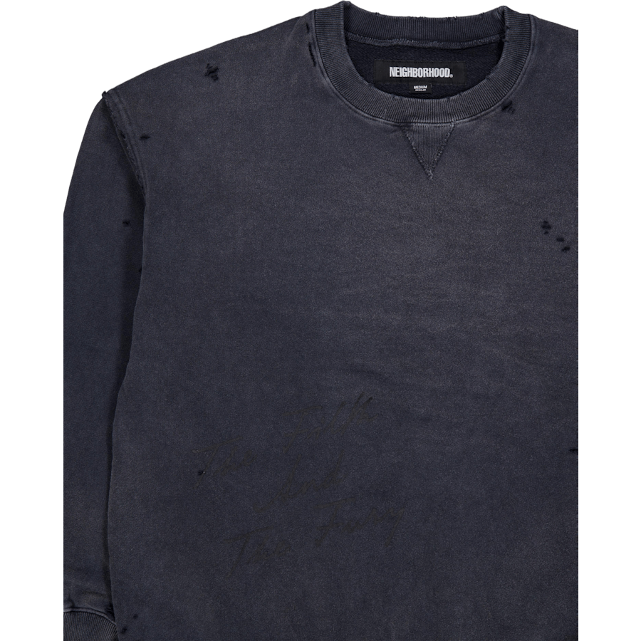 Savage Sweat Shirt Ls Black