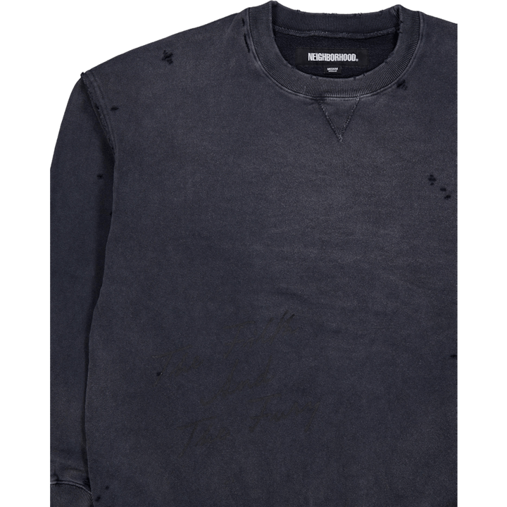 Savage Sweat Shirt Ls Black