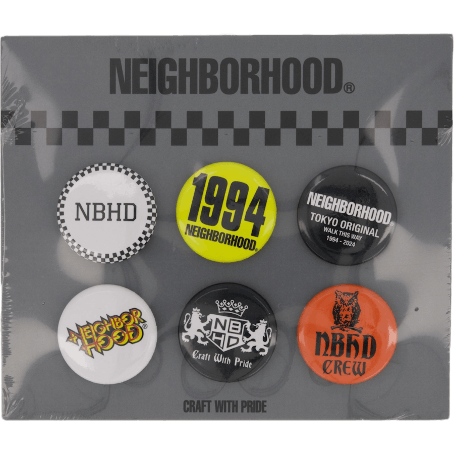 Pin Button Set A