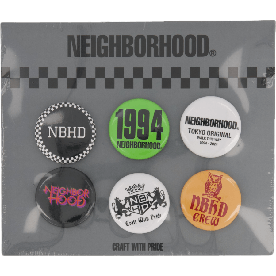 Pin Button Set B