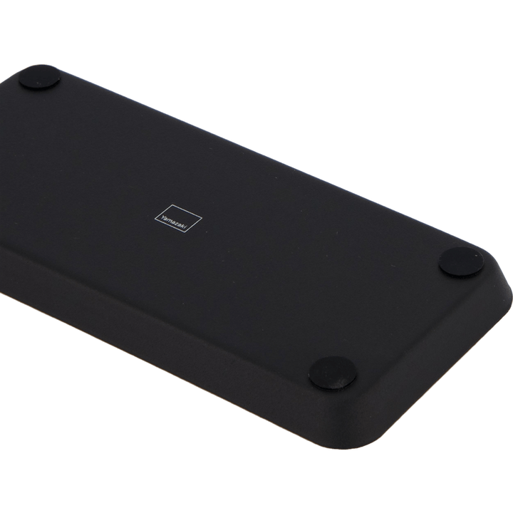 Logo Steel Tray Black
