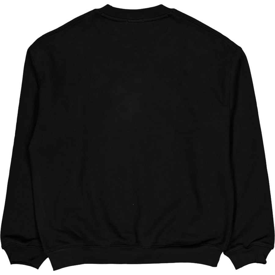 Loose Fit Badge Accent Sweatsh 031 Must