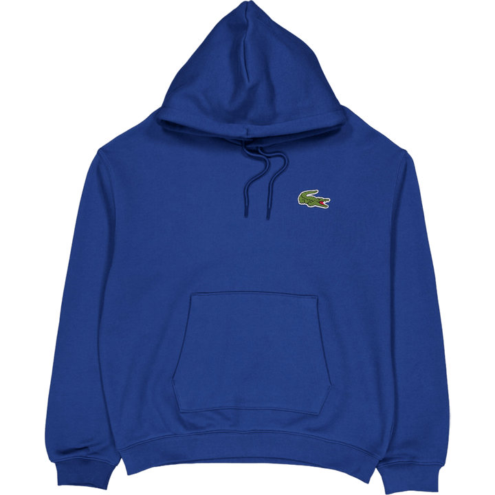 Sweat à capuche ample avec badge HBM bleu