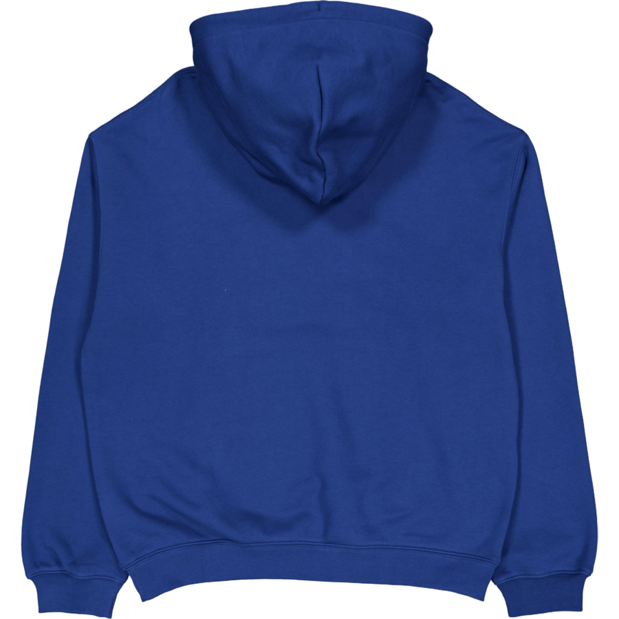 Sweat à capuche ample avec badge HBM bleu
