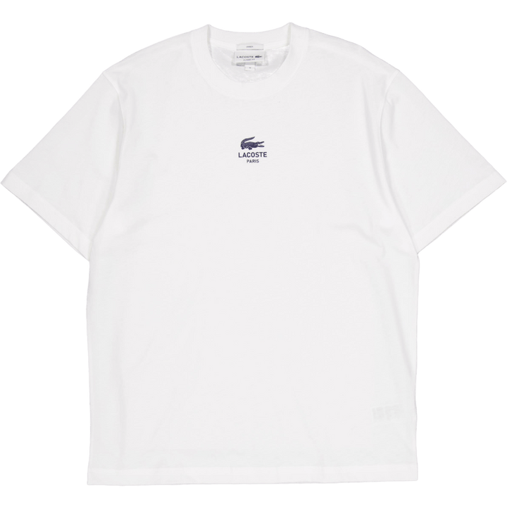 T-shirt en coton imprimé signature 70v Blanc