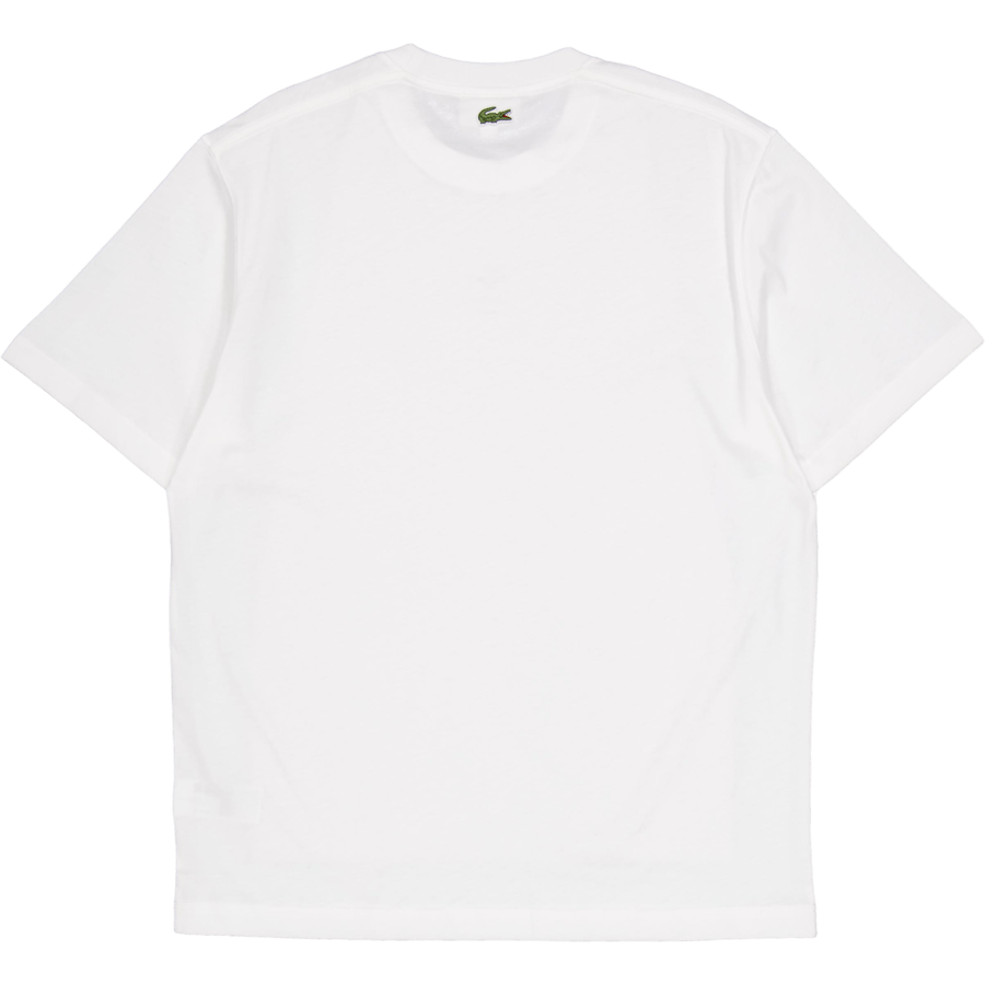 T-shirt en coton imprimé signature 70v Blanc