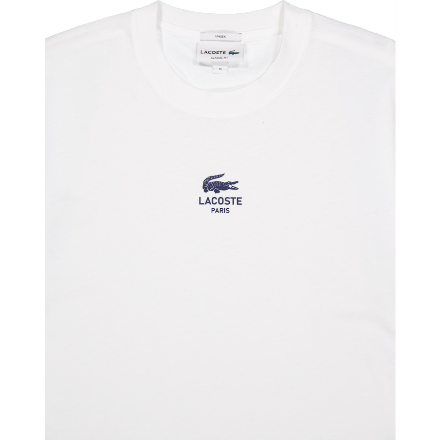 T-shirt en coton imprimé signature 70v Blanc