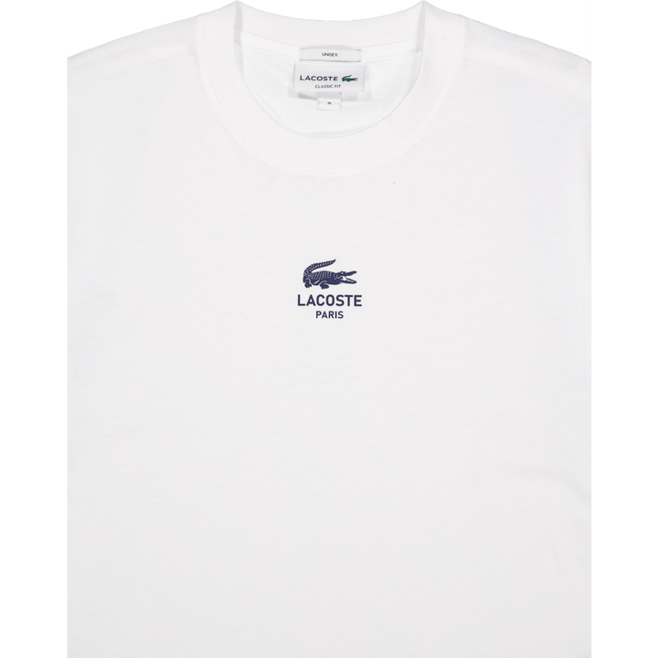 T-shirt en coton imprimé signature 70v Blanc