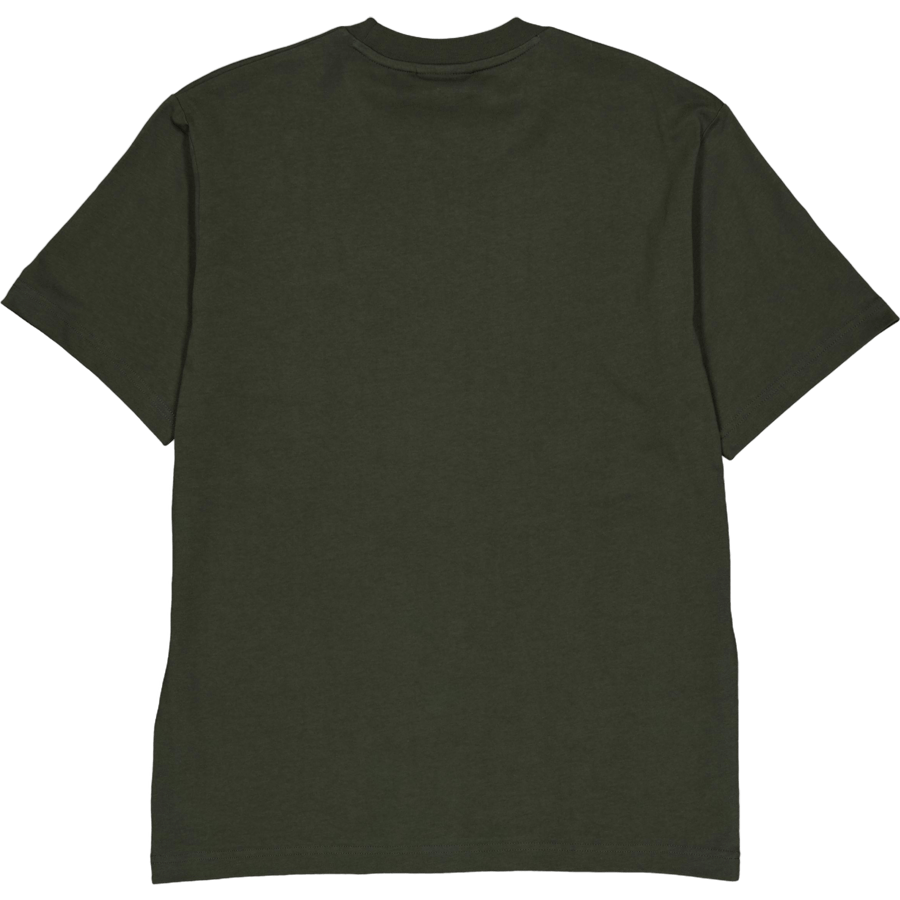 T-shirt mi-épais L7a Vert kaki foncé